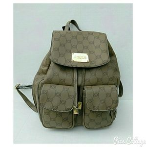 BEBE Taupe Backpack - NWT